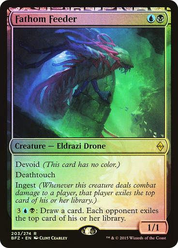 Fathom Feeder (BFZ) (203) / Foil