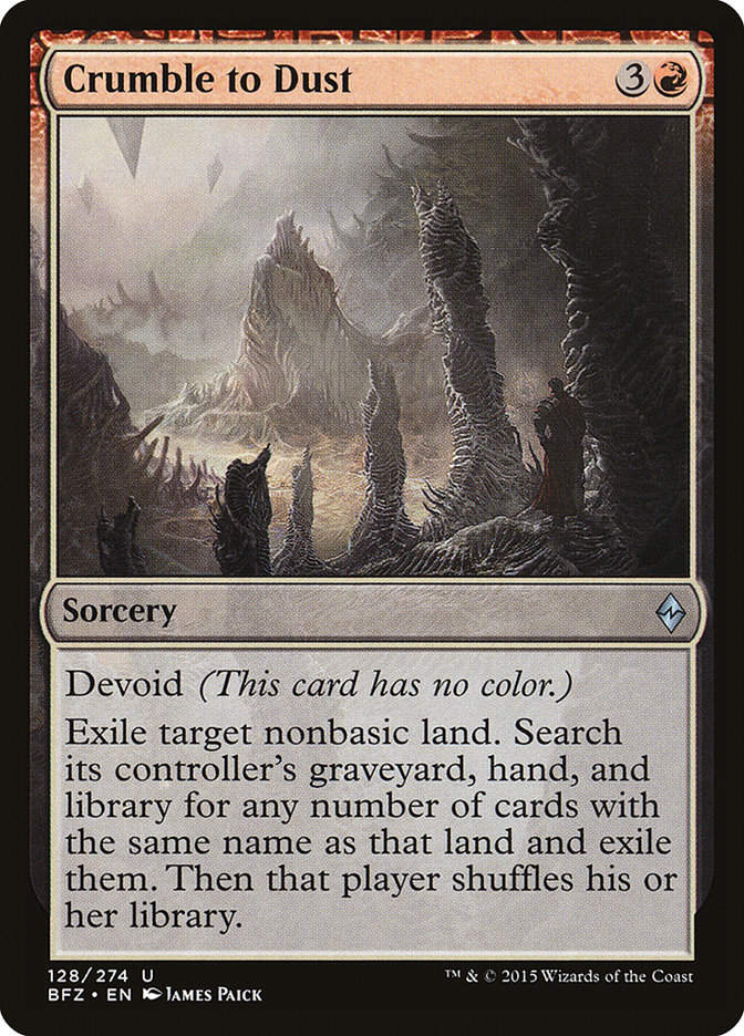 Crumble to Dust (BFZ) (128)