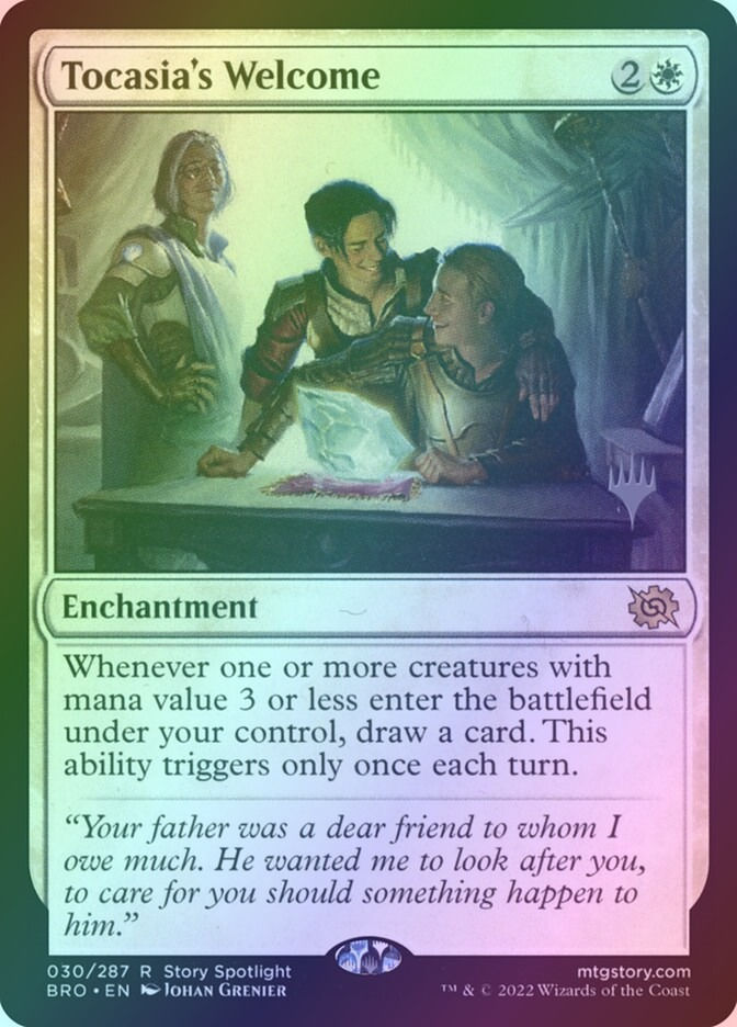 Tocasia's Welcome (PBRO) (30p) / Foil