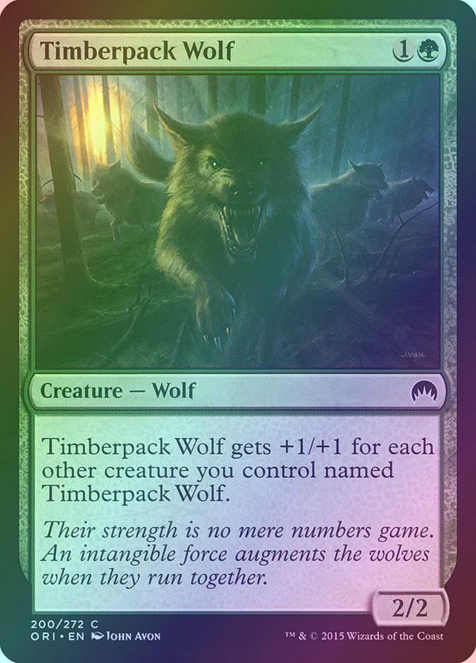 Timberpack Wolf (ORI) (200) / Foil