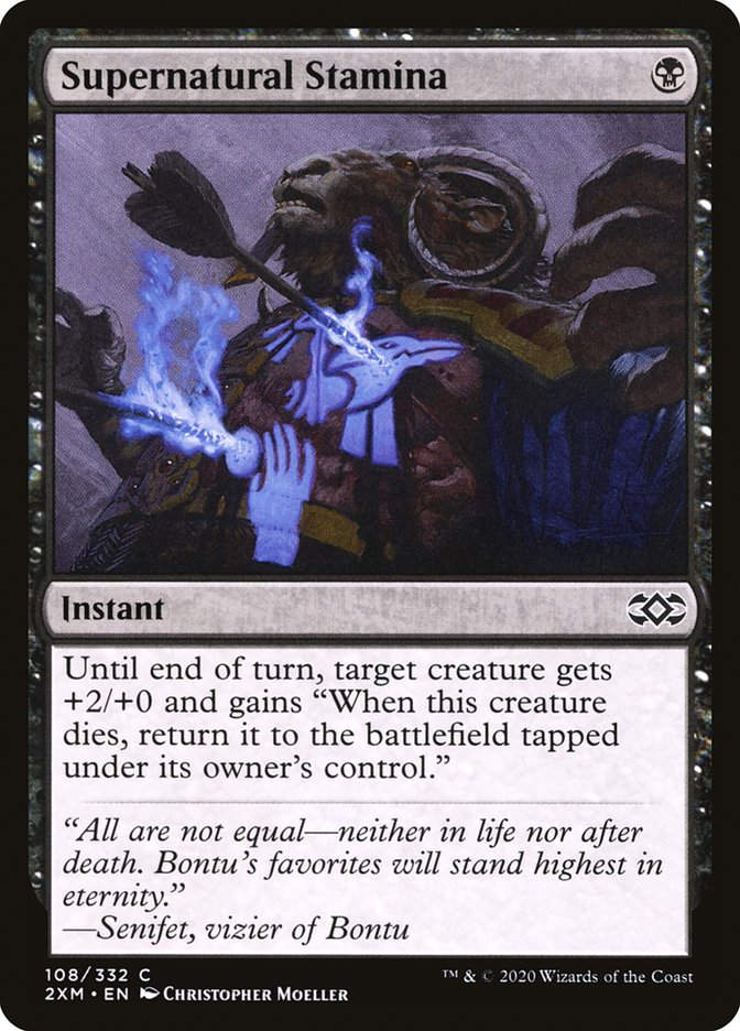 Supernatural Stamina (2XM) (108)