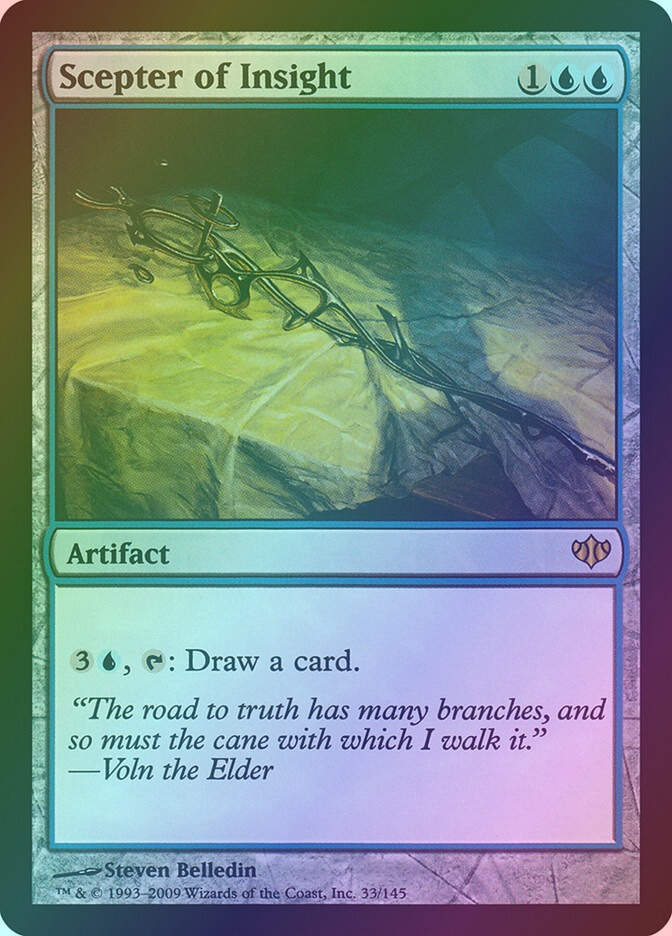 Scepter of Insight (CON) (33) / Foil