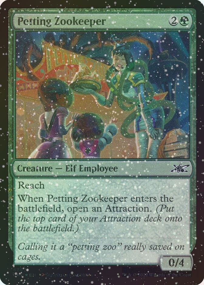 Petting Zookeeper (UNF) (436) / Galaxy Foil