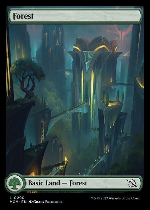 Forest (mom) (290) / Full Art
