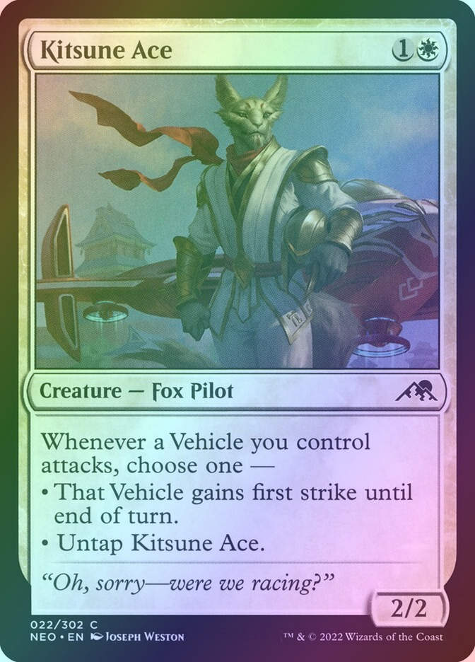 Kitsune Ace (NEO) (22) / Foil