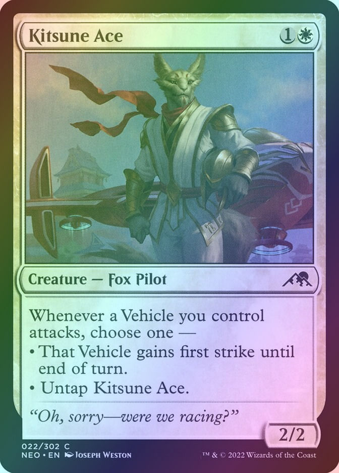 Kitsune Ace (NEO) (22) / Foil