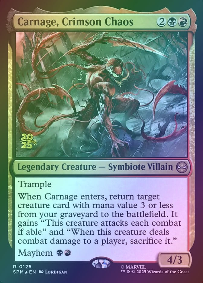 Carnage, Crimson Chaos (PSPM) (125s) / Foil