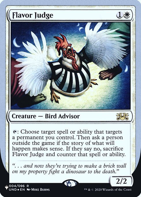 Flavor Judge (ULST) (3) / Foil