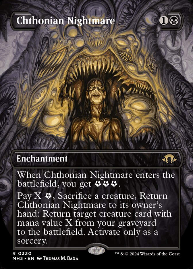 Chthonian Nightmare (MH3) (330) / Borderless