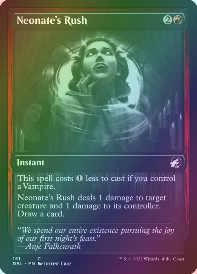 Neonate's Rush (DBL) (151) / Foil