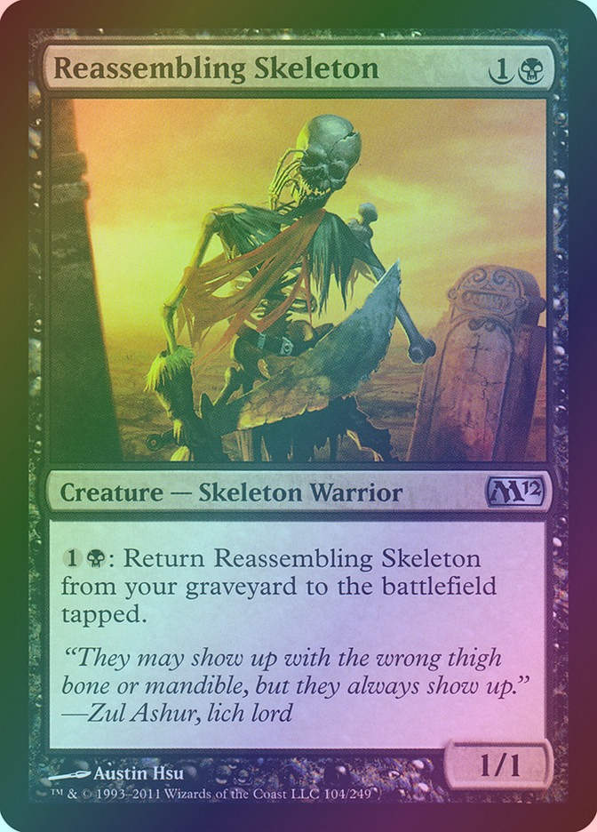 Reassembling Skeleton (M12) (104) / Foil