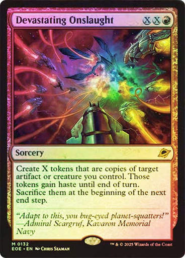 Devastating Onslaught (EOE) (132) / Foil