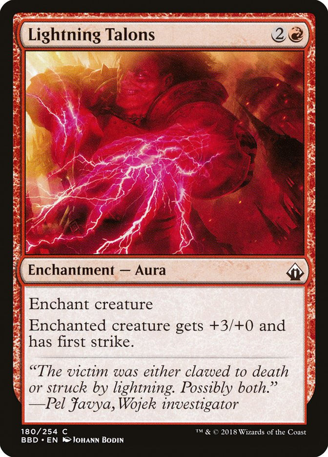 Lightning Talons (BBD) (180)