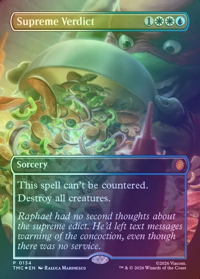 Supreme Verdict (TMC) (134) / Borderless / Foil