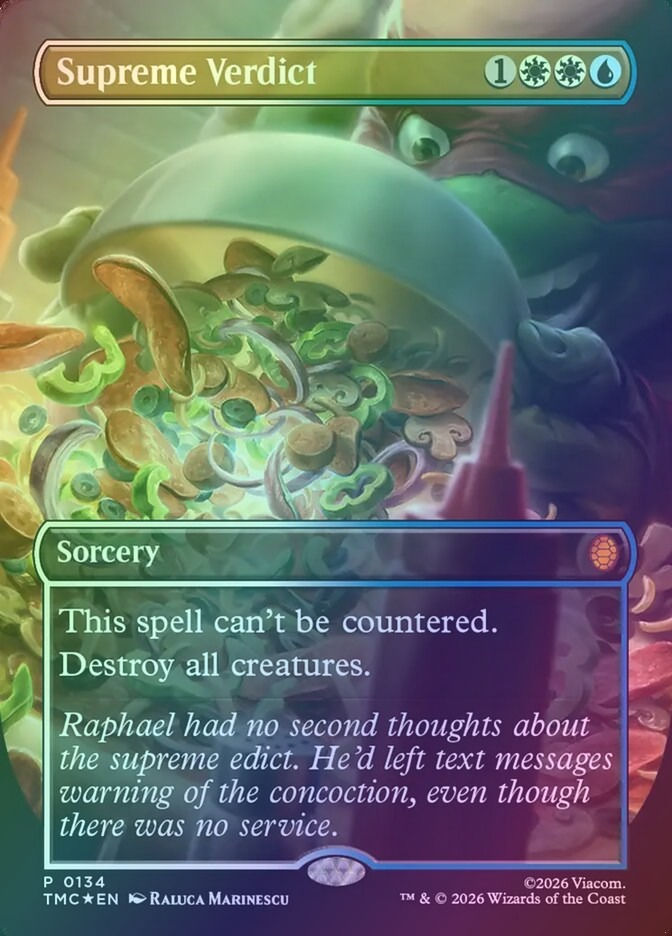 Supreme Verdict (TMC) (134) / Borderless / Foil
