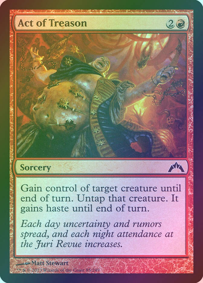 Act of Treason (GTC) (85) / Foil