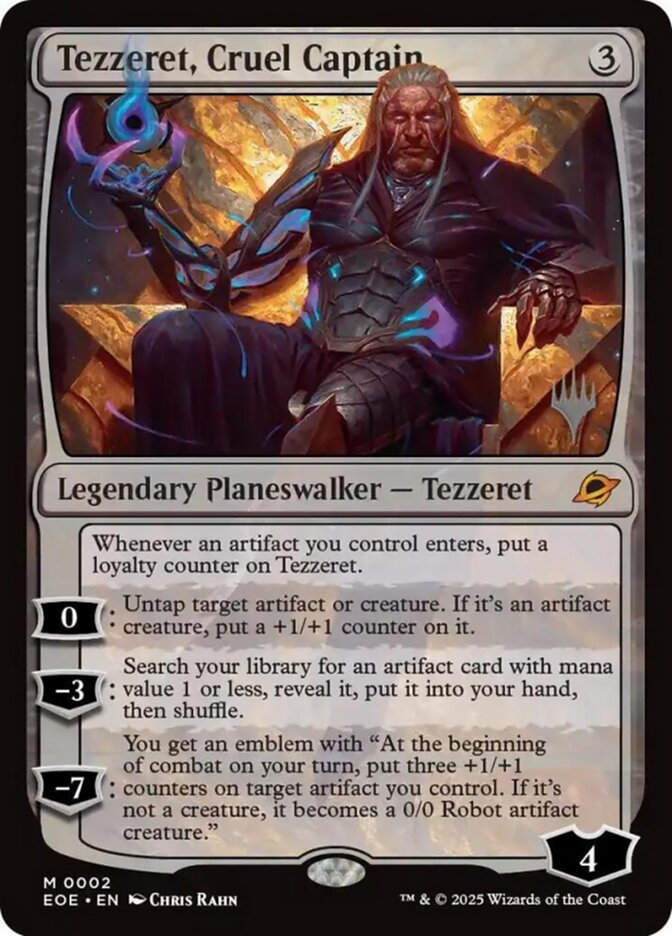 Tezzeret, Cruel Captain (PEOE) (2p)