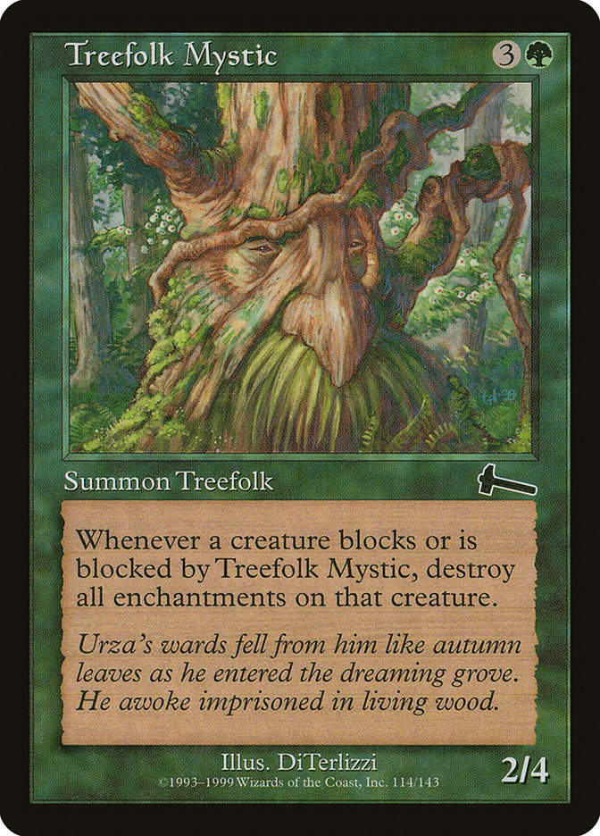 Treefolk Mystic (ULG) (114)
