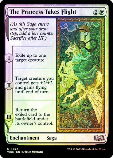 The Princess Takes Flight (woe) / Foil