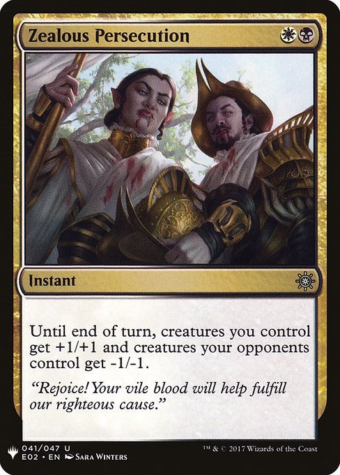 Zealous Persecution (PLST) (E02-41)