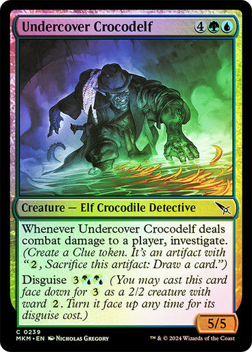 Undercover Crocodelf (mkm) (239) / Foil