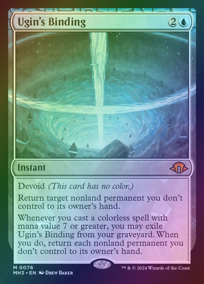 Ugin's Binding (MH3) (76) / Foil