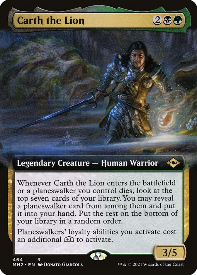 Carth the Lion (MH2) (464) / Extended Art