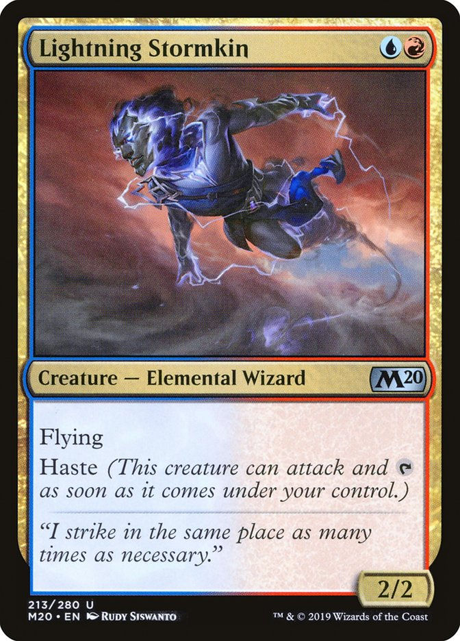 Lightning Stormkin (M20) (213)