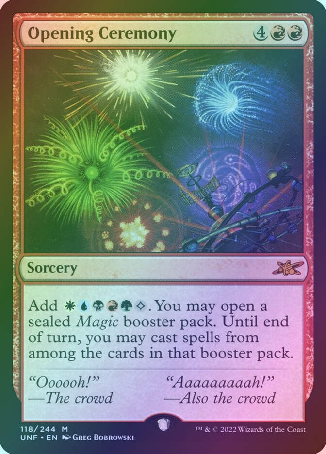 Opening Ceremony (UNF) (118) / Foil