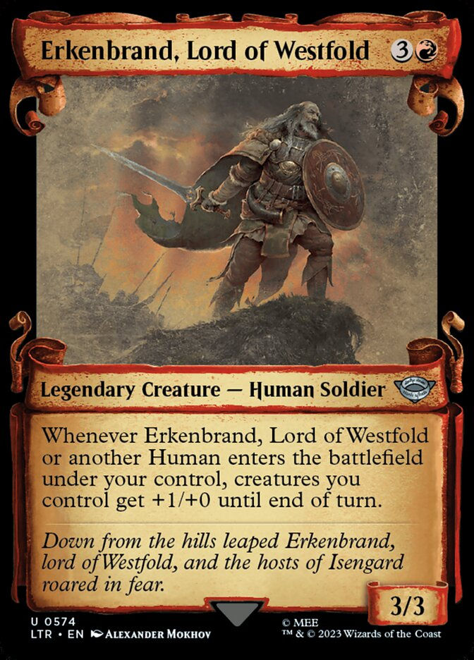 Erkenbrand, Lord of Westfold (LTR) (574) / Showcase