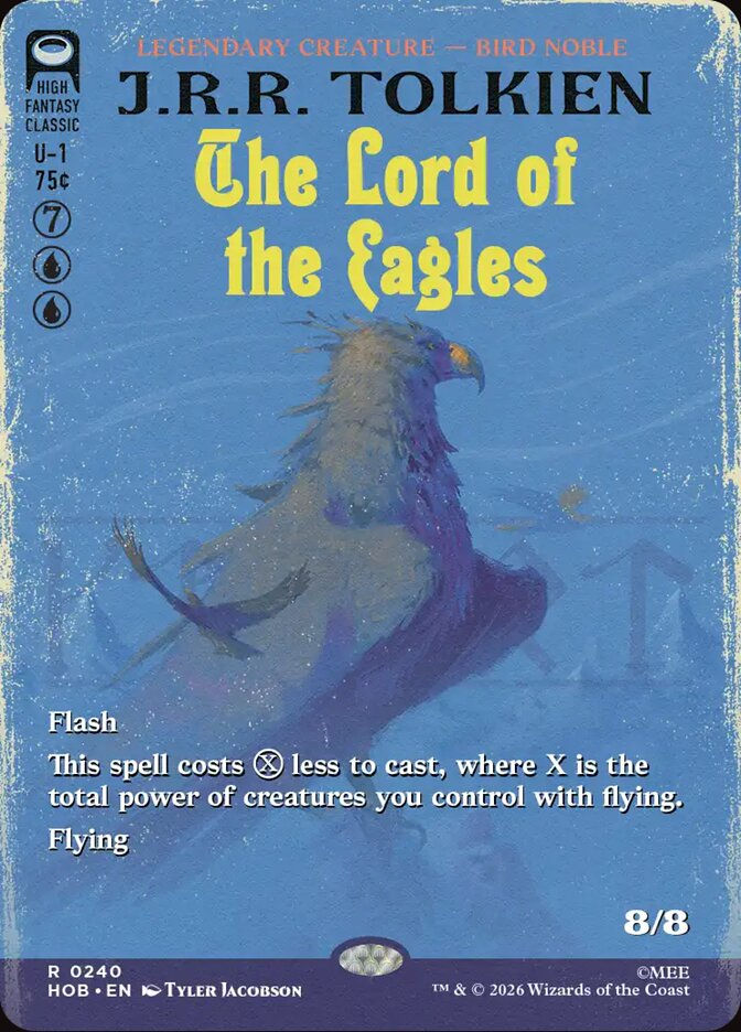 The Lord of the Eagles (HOB) (240) / Borderless