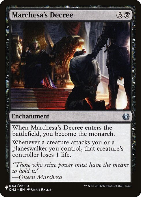 Marchesa's Decree (PLST) (CN2-44)