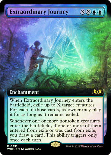 Extraordinary Journey (woe) / Extended Art Foil
