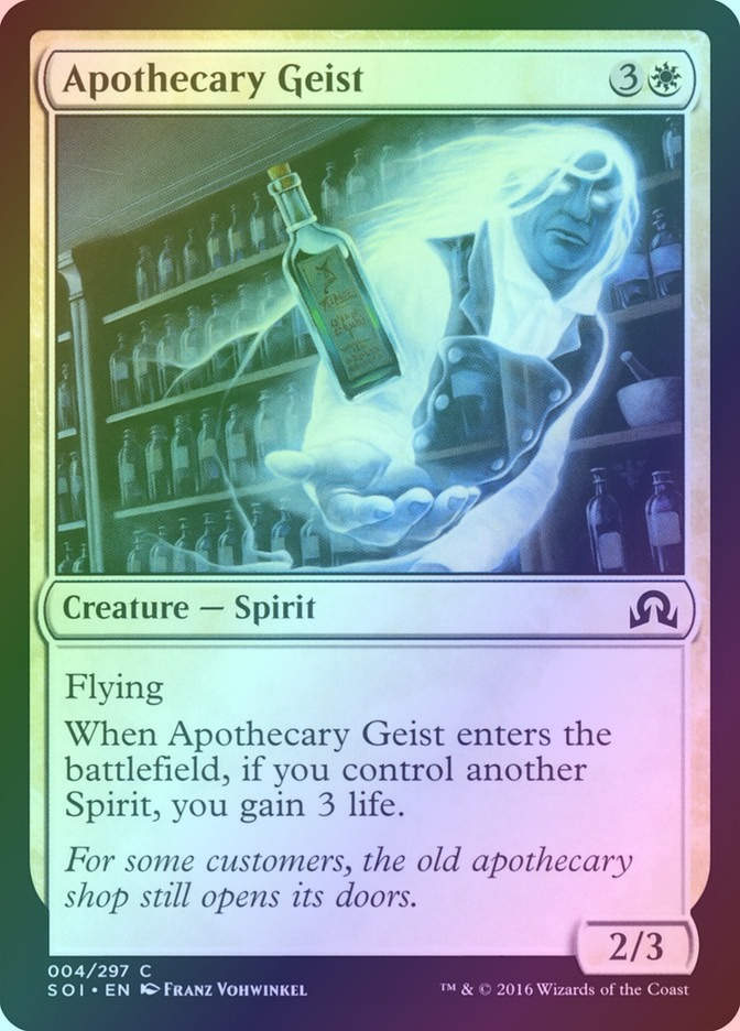 Apothecary Geist (SOI) (4) / Foil