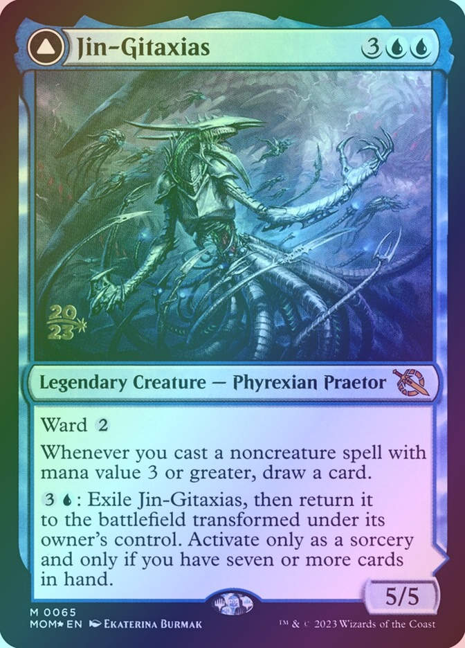 Jin-Gitaxias // The Great Synthesis (PMOM) (65s) / Foil