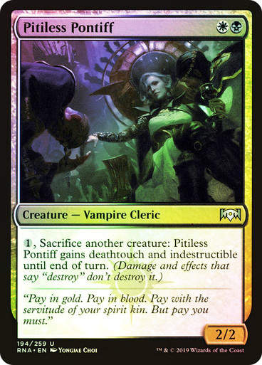 Pitiless Pontiff (RNA) (194) / Foil