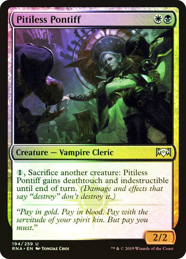 Pitiless Pontiff (RNA) (194) / Foil