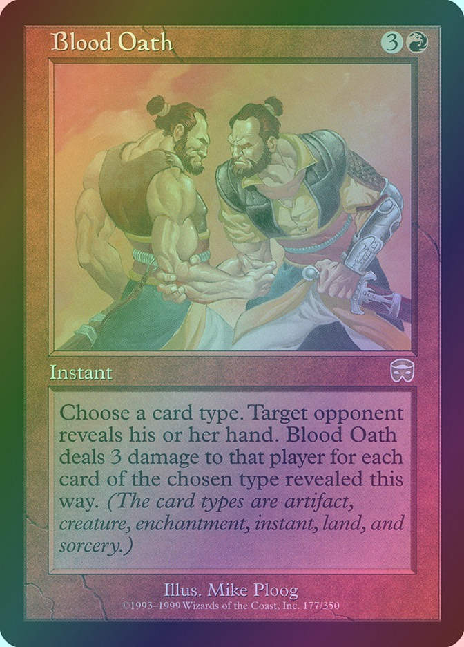 Blood Oath (MMQ) (177) / Foil
