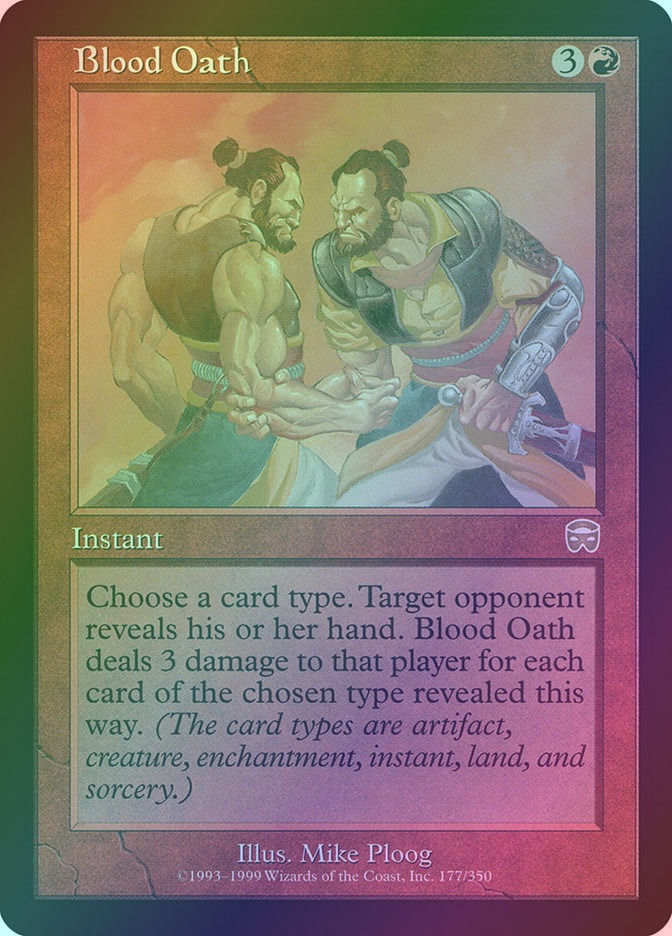 Blood Oath (MMQ) (177) / Foil