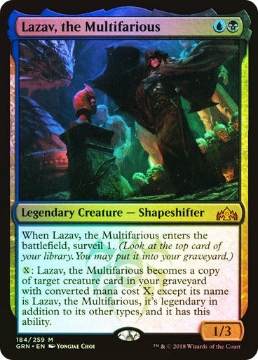 Lazav, the Multifarious (GRN) (184) / Foil