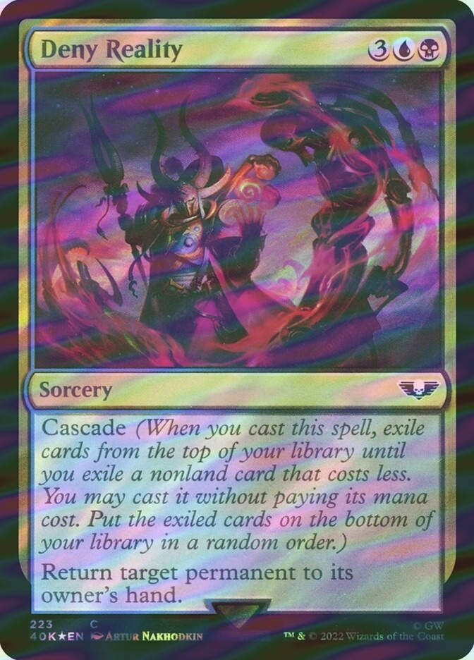 Deny Reality (40K) (223★) / Surge Foil