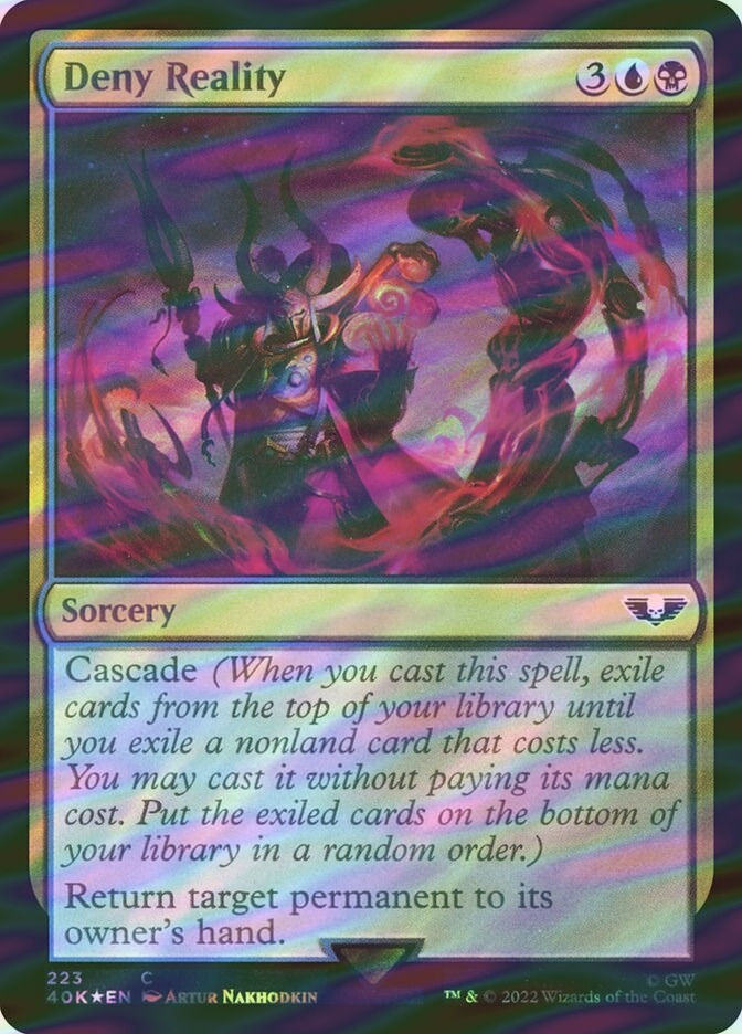 Deny Reality (40K) (223★) / Surge Foil