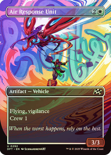 Air Response Unit (DFT) (292) / Foil / Borderless