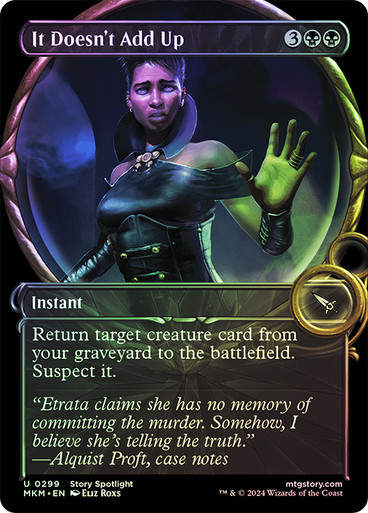 It Doesn't Add Up (mkm) (299) / Showcase Foil
