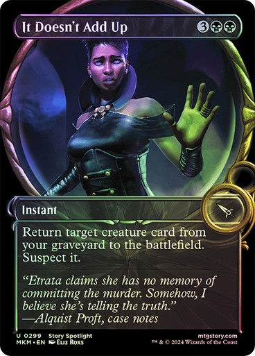 It Doesn't Add Up (mkm) (299) / Showcase Foil
