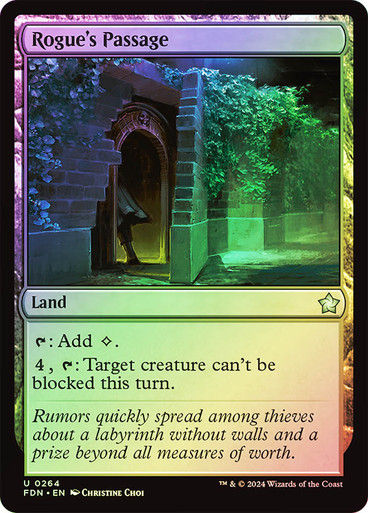 Rogue's Passage (FDN) (264) / Foil