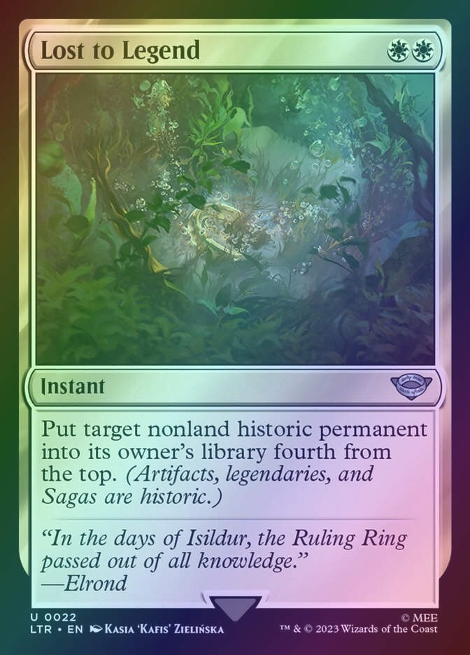 Lost to Legend (LTR) (22) / Foil