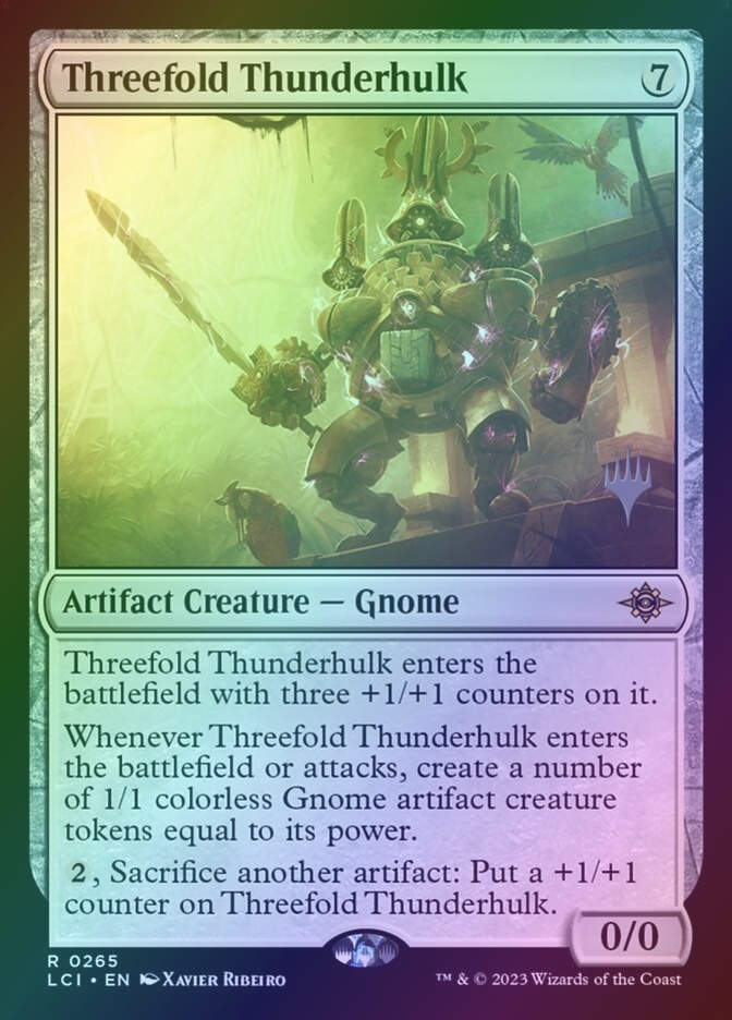 Threefold Thunderhulk (PLCI) (265p) / Foil