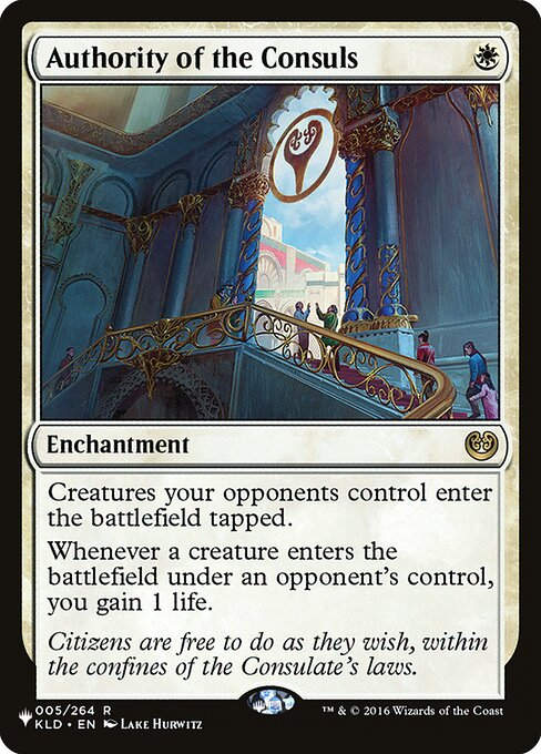 Authority of the Consuls (PLST) (KLD-5)