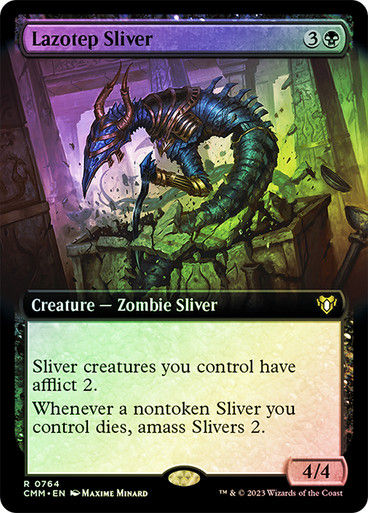 Lazotep Sliver (cmm) / Extended Art / Foil